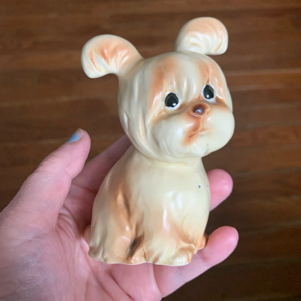 Vintage dog figurine
